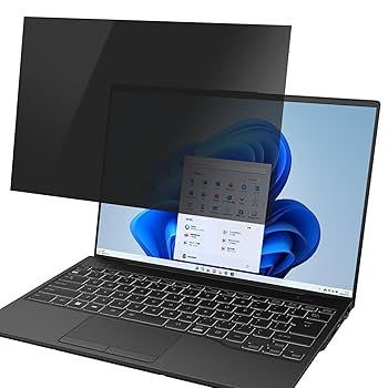未使用品4枚　14インチ のぞき見防止フィルター Amazon.co.jp: PCフィルター専門工房 14インチ 16:10 覗き見防止